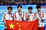 -中国游泳选手夺得第五枚金牌